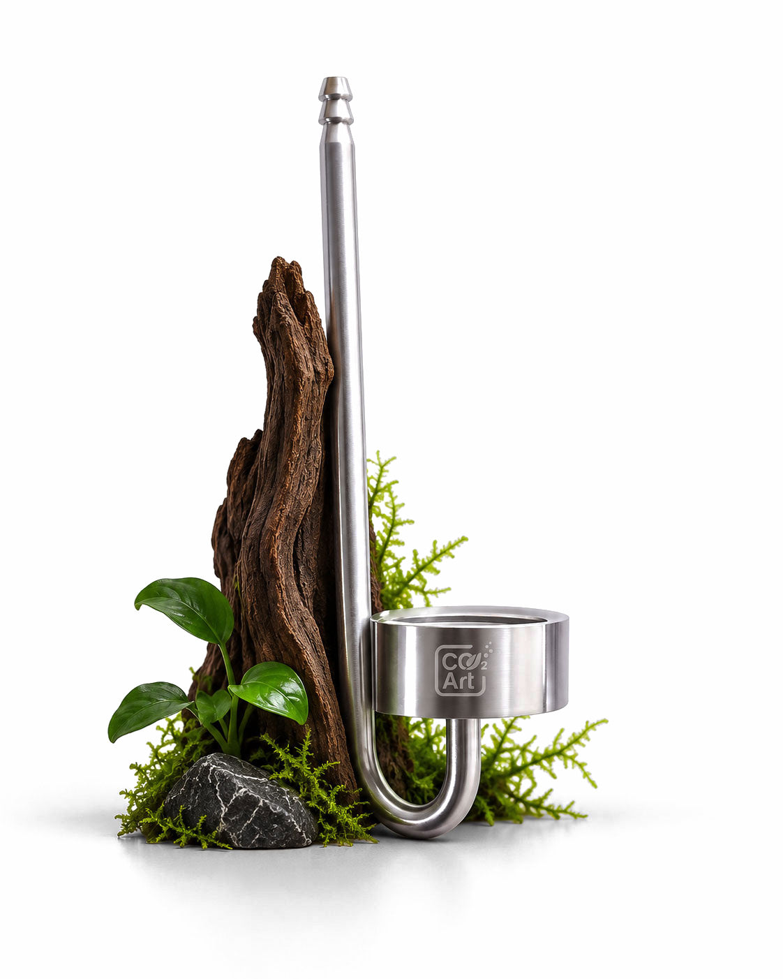 NOWY dyfuzor IO — Stainless Steel Series — wewnętrzny dyfuzor CO2