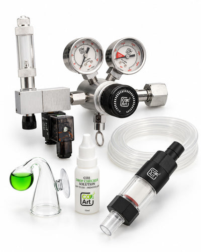 Nowy Pro-Elite Series V2 - kompletny system CO2 do akwarium z nowym dyfuzorem CO2 Inline