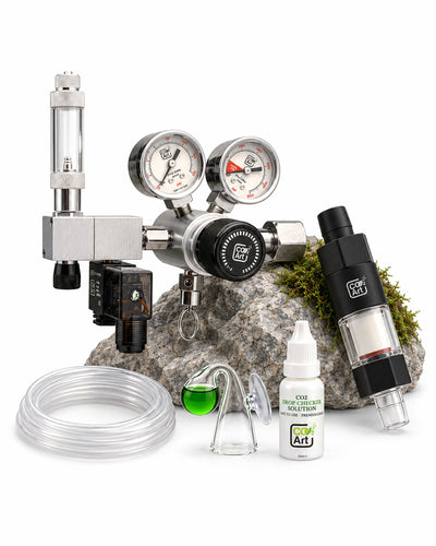 Nowy Pro-Elite Series V2 - kompletny system CO2 do akwarium z nowym dyfuzorem CO2 Inline
