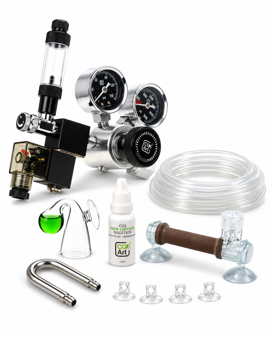 Pro-SE Series — kompletny system CO2 do akwarium z wewnętrznym dyfuzorem Flux_